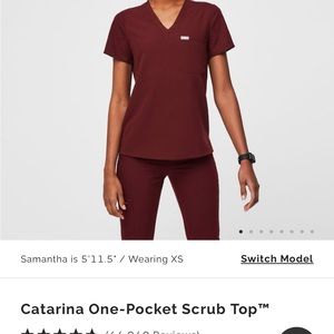 NWT figs Catarina top xxs